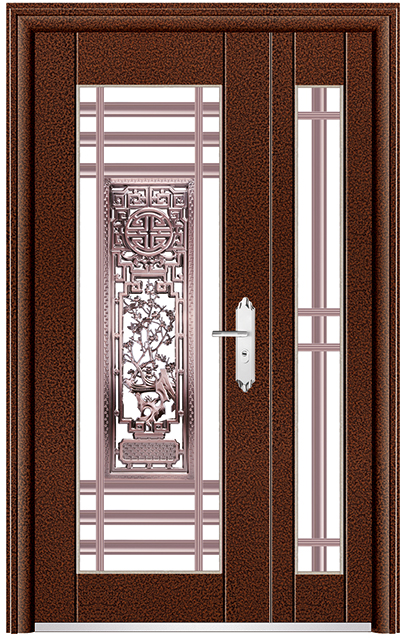 Stainless steel door